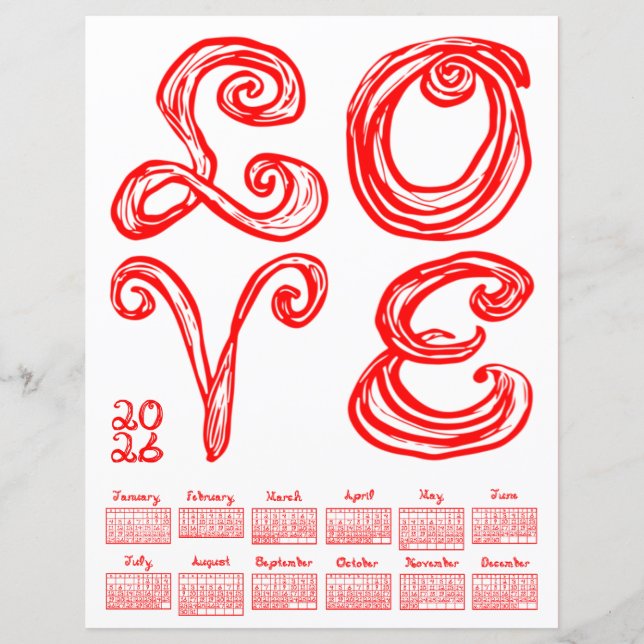 LOVE Philly Kunst Geïnspireerde Stof Lettertype 20 (Voorkant)