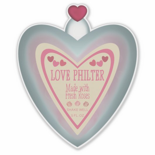 Love Philter Sticker (Voorkant)