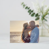 Love Photo Briefkaart (Staand voorkant)