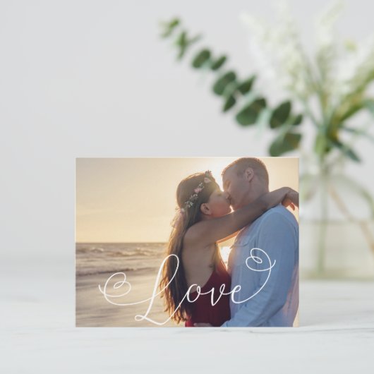Love Photo Briefkaart (Staand voorkant)