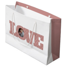 Love Photo Gift Bag Groot Cadeauzakje