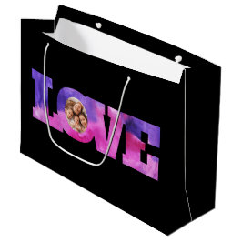 Love Photo Gift Bag Groot Cadeauzakje