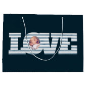 Love Photo Gift Bag Groot Cadeauzakje (Achterkant)