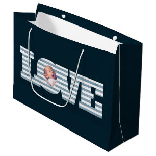 Love Photo Gift Bag Groot Cadeauzakje