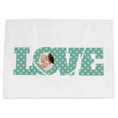 Love Photo Gift Bag Groot Cadeauzakje (Voorkant)