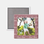 LOVE Photo Magnet (Voorkant / Achterkant)