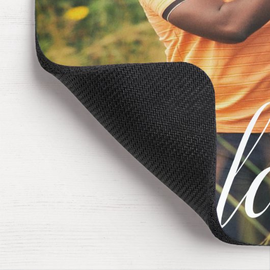 Love Photo Mousepad Muismat (Hoek)