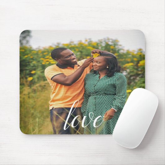 Love Photo Mousepad Muismat (Met muis)