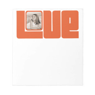 Love Photo Notitieblok