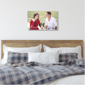 Love Photo Overlay | Creëer uw eigen aangepaste fo Canvas Afdruk (Insitu (Slaapkamer))