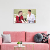 Love Photo Overlay | Creëer uw eigen aangepaste fo Canvas Afdruk (Insitu (Woonkamer))