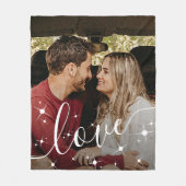 Love Photo Simple Fleece Deken (Voorkant)