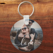 Love Photo Simple Sleutelhanger (Voorkant)