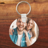 Love Photo Simple Sleutelhanger (Voorkant)