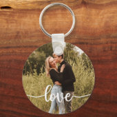 Love Photo Simple Sleutelhanger (Voorkant)