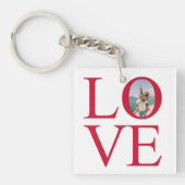 Love Photo Sleutelhanger (Voorkant)