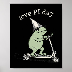Love Pi-dag Wiskundeleraar Algebra Klas Leraar T F Poster