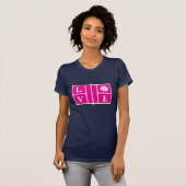 LOVE Pickleball atletische t shirt voor vrouwen (Voorkant volledig)
