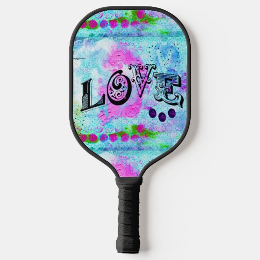 Love Pickleball Paddle (Achterkant)