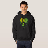 Love Pickleball Shamrock C Saint Patrick's Day Men Hoodie (Voorkant volledig)