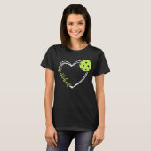 Love Pickleball Women T-shirt (Voorkant volledig)