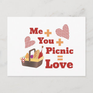 Love Picnic Briefkaart