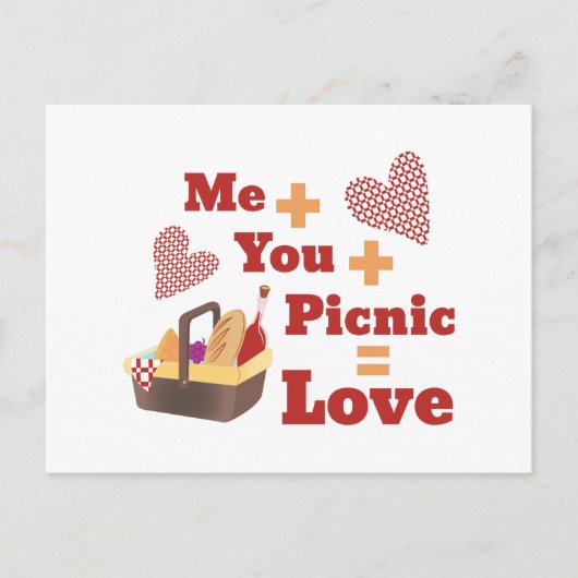 Love Picnic Briefkaart (Voorkant)
