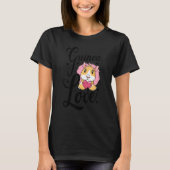 Love Pig Graphic Guinee Pig Eigenaar Pet Cavy Anim T-shirt (Voorkant)