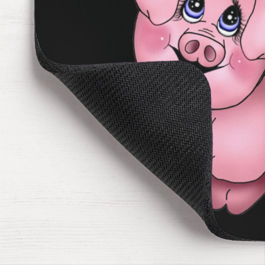 Love Pigs Mousepad Muismat (Hoek)