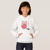Love Pigs nationale varkensdag design (Voorkant volledig)