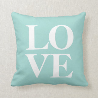 Love Pillow | Munt Green Kussen