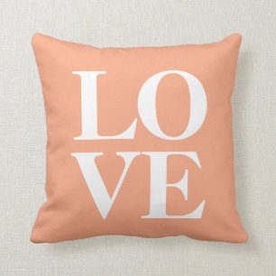 Love Pillow Peach Kussen