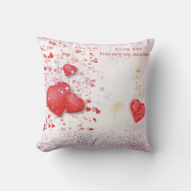 Love Pillow voor mijn geliefde Kussen (Voorkant)