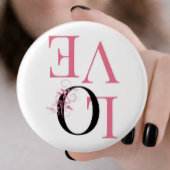 Love Pin Button —Valentine's Gift —Romantic Patche