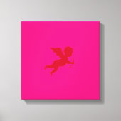 Love Pinch - Wrapped Canvas / Cupid Cherub (Voorkant)