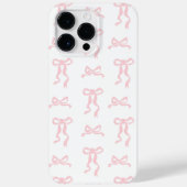 Love Pink Bows Telefoonhoesje Case-Mate iPhone Case (Achterkant)
