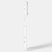 Love Pink Bows Telefoonhoesje Case-Mate iPhone Case (Achterkant / Rechts)