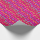 LOVE Pink Gift Wrap Cadeaupapier (Hoek)