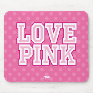 Love Pink Mousepad Muismat