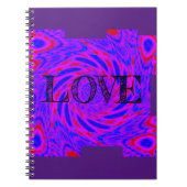 LOVE PINK NOTITIEBOEK (Voorkant)