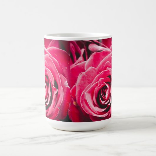 Love Pink Roses 15oz Classic Mok (Center)
