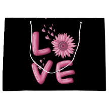Love Pink Sunflower