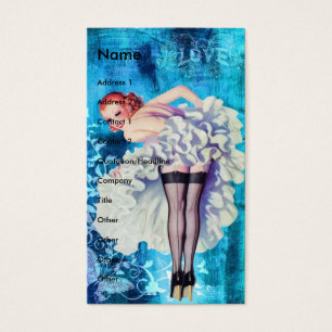 Love Pinup Visitekaartjes