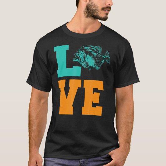 Love Piranha T-shirt (Voorkant)