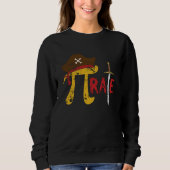 Love Pirate Pi Math Holiday Mathematics Pi Day Trui (Voorkant)