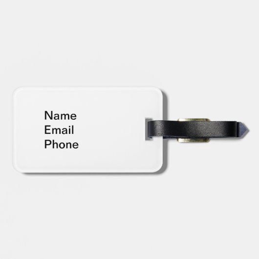 Love Pitbull Bagagelabel (Achterkant horizontaal)