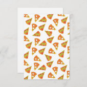 Love Pizza Bedankkaart (Voorkant / Achterkant)