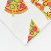 Love Pizza Fleece Deken (Hoek)