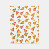 Love Pizza Fleece Deken (Voorkant)