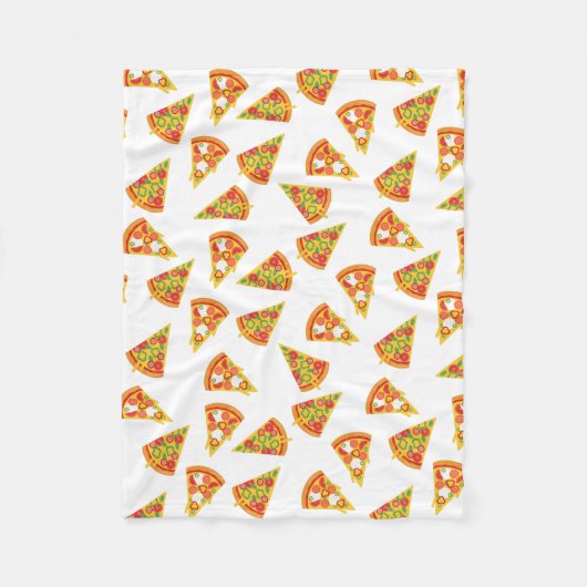 Love Pizza Fleece Deken (Voorkant)